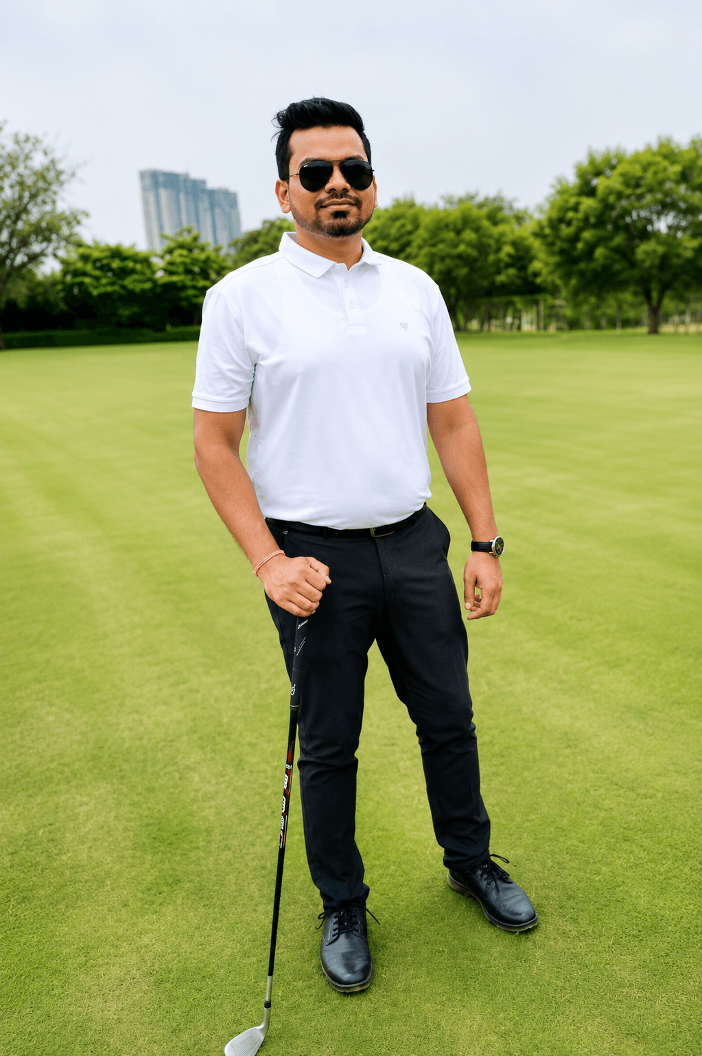 Manas Majhi at Jaypee Greens Golf Club, Greater Noida